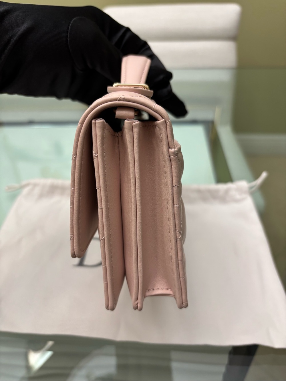 Authentic Brand New My Dior Mini Bag
Powder Pink Cannage Lambskin - Picture 6 of 16